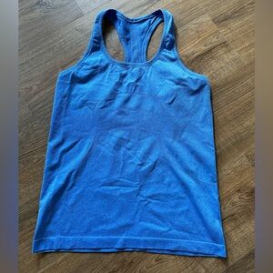 Lululemon Blue Women's Racer back Tank Top Size 10